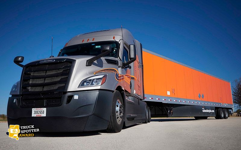 Truck spotted by Daan test